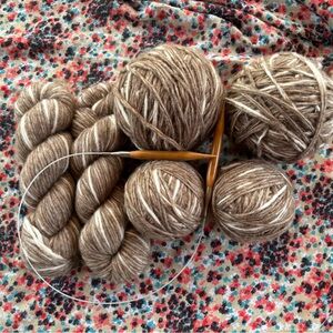 Sierra Yarn Dream Cloud Blanket Kit (Yarn + Needles)